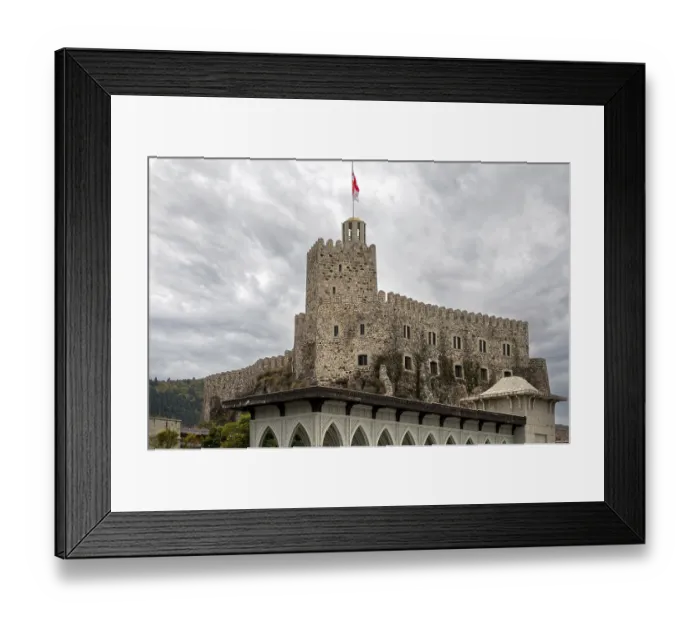 Framed Print : The Rabati Castle - medieval castle complex in Akhaltsikhe Framed Print : The Rabati Castle - medieval castle complex in Akhaltsikhe