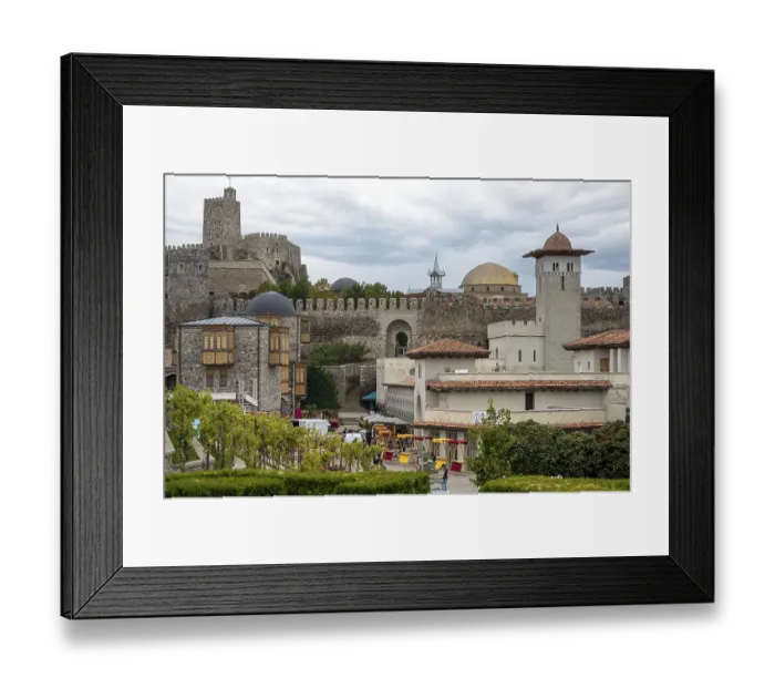 Framed Print : The Rabati Castle - medieval castle complex in Akhaltsikhe