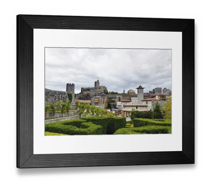 Framed Print : The Rabati Castle - medieval castle complex in Akhaltsikhe