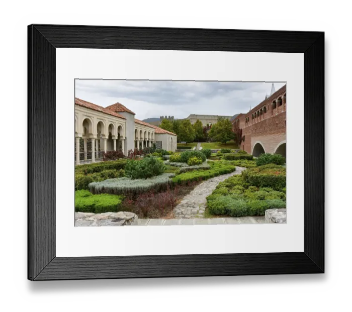 Framed Print : The Rabati Castle - medieval castle complex in Akhaltsikhe