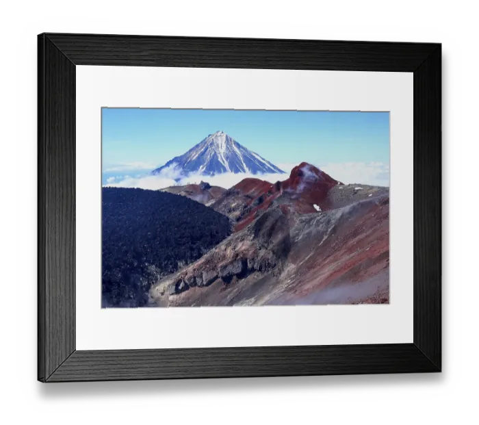 Framed Print : The nature of Kamchatka, the mountains and volcanoes of Kamchatka Framed Print : The nature of Kamchatka, the mountains and volcanoes of Kamchatka
