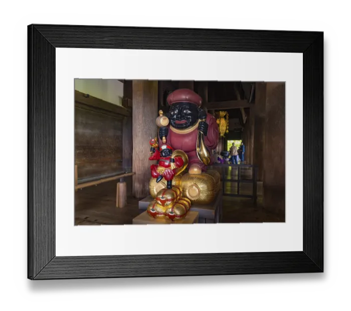 Framed Print : Shusse Daikokuten Statue at Kiyomizu-dera temple in Kyoto Framed Print : Shusse Daikokuten Statue at Kiyomizu-dera temple in Kyoto