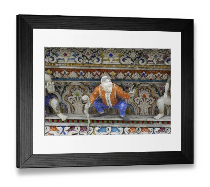 Framed Print : Decorative elements with pop culture references (for example comics)