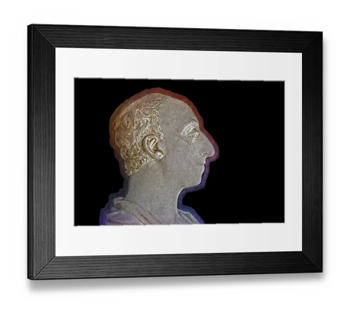 Framed Print : Portrait of James Hutton, 1726 - 1797 Framed Print : Portrait of James Hutton, 1726 - 1797