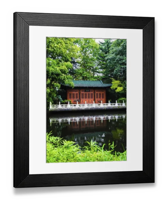Framed Print : Japanese garden Framed Print : Japanese garden