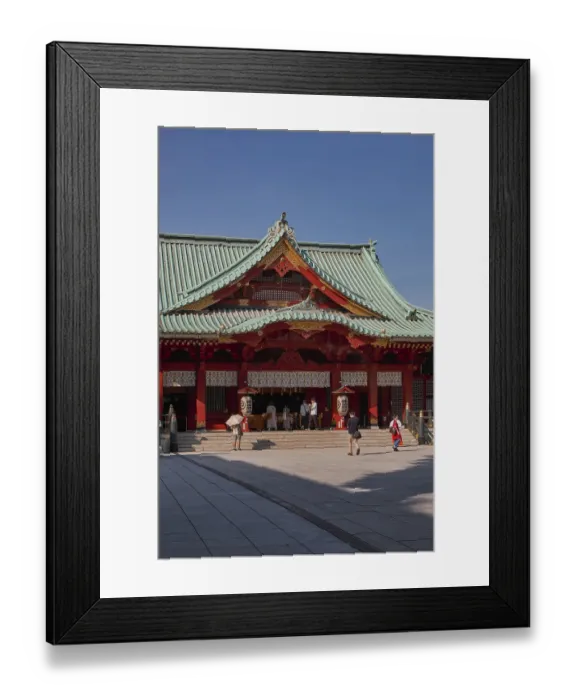 Framed Print : Kanda Shinto Shrine in Akihabara - Tokyo, Japan Framed Print : Kanda Shinto Shrine in Akihabara - Tokyo, Japan