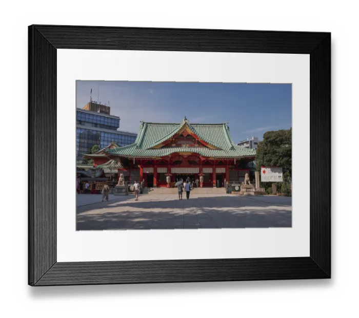 Framed Print : Kanda Shinto Shrine in Akihabara - Tokyo, Japan