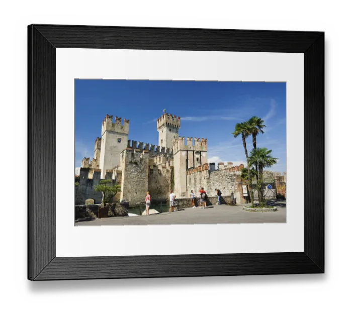 Framed Print : Sirmione, province of Brescia, Lombardy