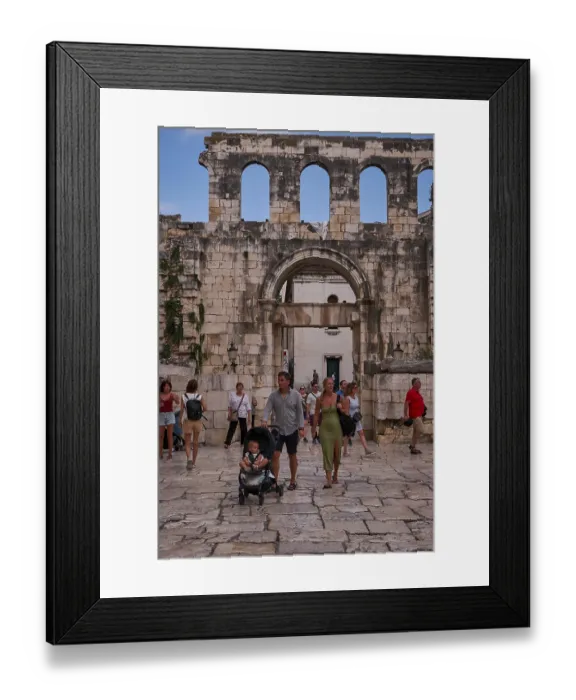 Framed Print : Eastern Gate - Split, Croatia - one of the Roman gates into the stari grad (old town) of Split Framed Print : Eastern Gate - Split, Croatia - one of the Roman gates into the stari grad (old town) of Split