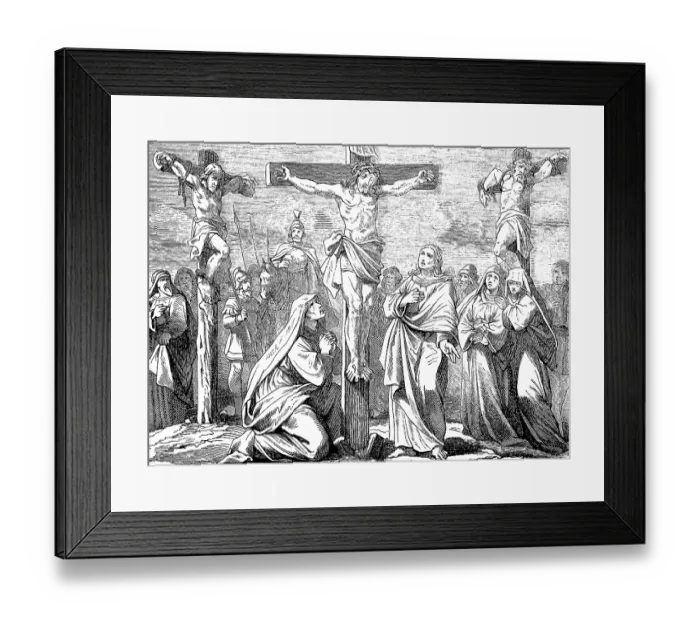 Framed Print : Jesus legacy on the cross Framed Print : Jesus legacy on the cross