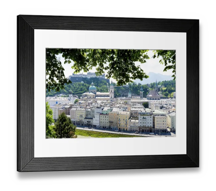 Framed Print : Salzburg, Salzburg - Austria - 06-18-2021
