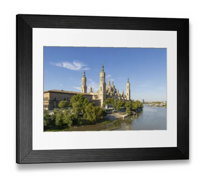 Framed Print : Basilica of Our Lady of the Pillar cathedral church Framed Print : Basilica of Our Lady of the Pillar cathedral church