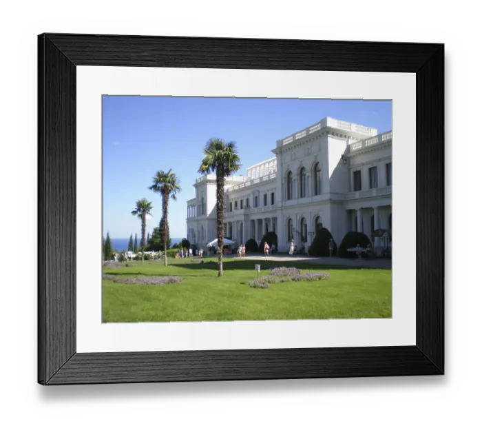Framed Print : The Livadia Palace is the luxurious residence of the emperors of the Russian Empire Framed Print : The Livadia Palace is the luxurious residence of the emperors of the Russian Empire