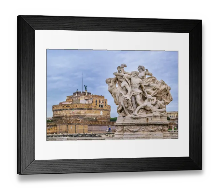 Framed Print : Exterior view of Saint Angel castle Framed Print : Exterior view of Saint Angel castle
