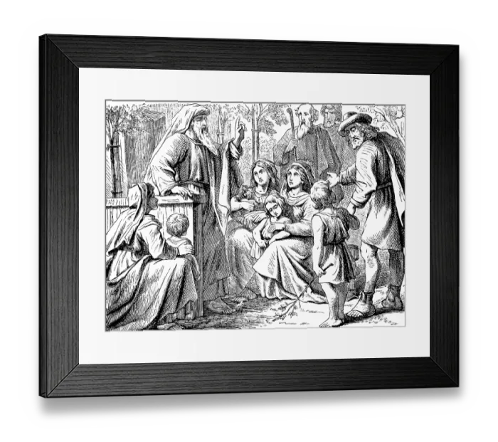 Framed Print : Praise good child-rearing, whoever keeps his child in discipline will be pleased with him