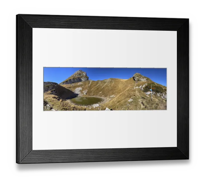 Framed Print : Gruner Bergsee, Lac Segray Framed Print : Gruner Bergsee, Lac Segray