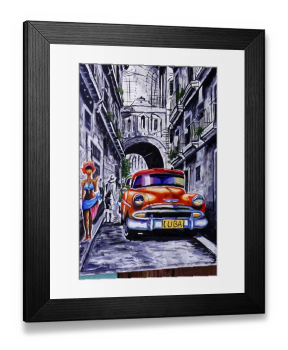Framed Print : Trinidad, Cuba, Greater Antilles