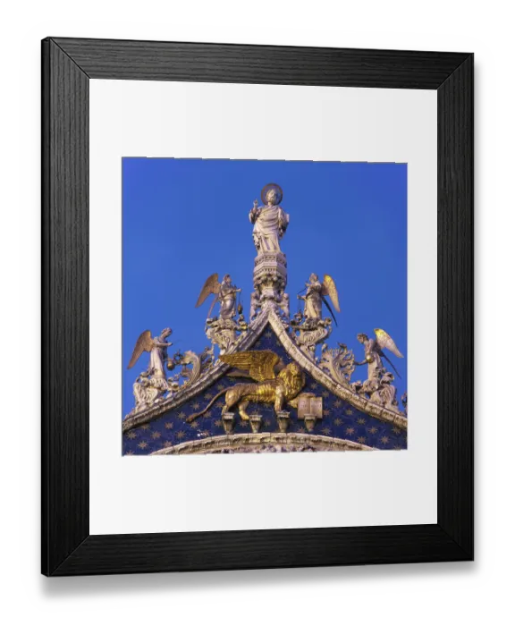 Framed Print : St. Mark's Basilica, Basilica di San Marco