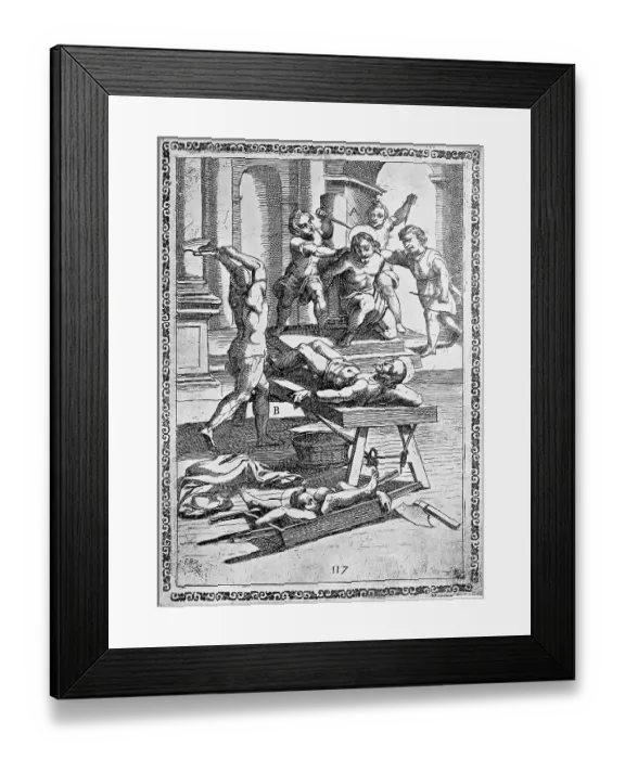 Framed Print : Torture, ordeal, inquisition, a