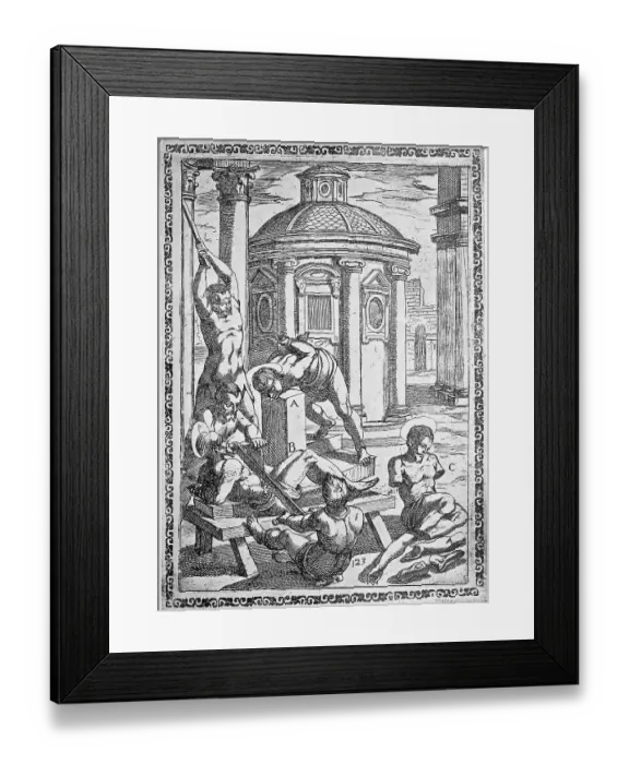 Framed Print : Torture, a. Killed with clubs or sticks Framed Print : Torture, a. Killed with clubs or sticks