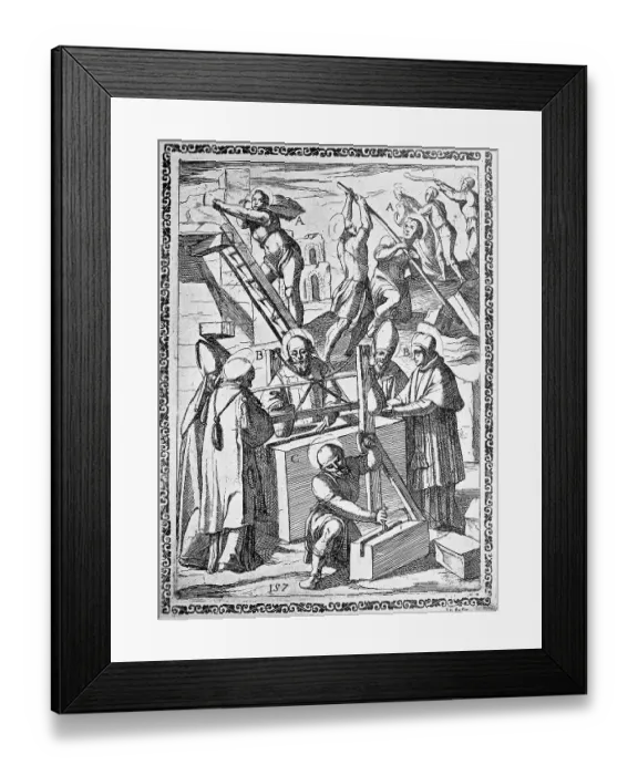 Framed Print : Torture, ordeal, inquisition, a