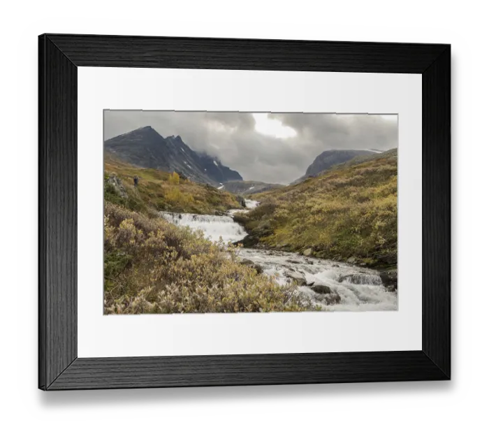 Framed Print : Hurrungane In Jotunheimen, Norway