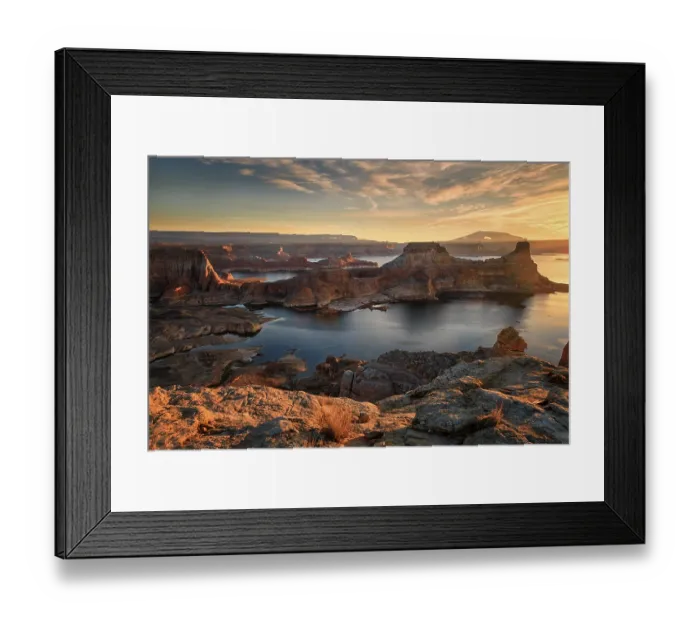 Framed Print : USA Arizona Alstrom Point in sunset Framed Print : USA Arizona Alstrom Point in sunset
