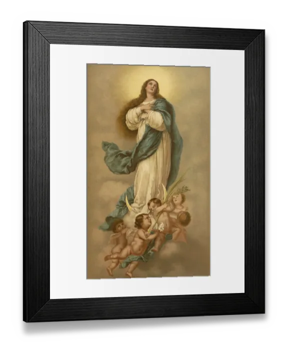 Framed Print : Biblical scene, Bible, The Immaculate Conception