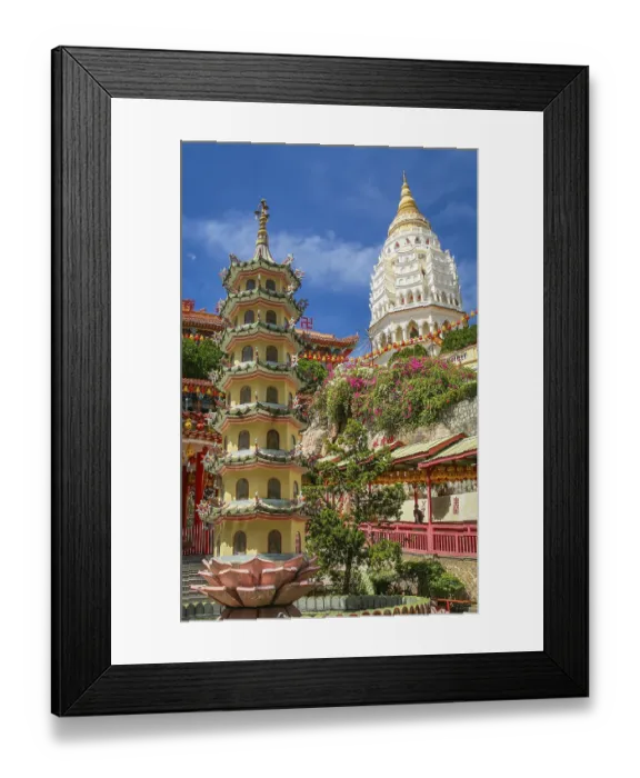 Framed Print : Kek Lok Si Temple in Penang island, Malaysia Framed Print : Kek Lok Si Temple in Penang island, Malaysia