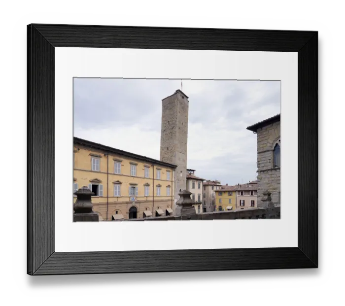 Framed Print : Torre Civica, the City Tower, Citta di Castello Framed Print : Torre Civica, the City Tower, Citta di Castello