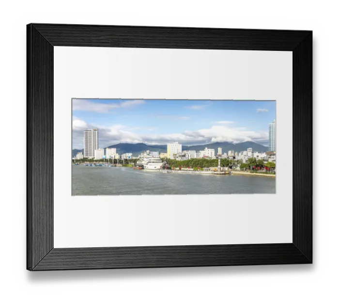 Framed Print : Da Nang, Vietnam - January 05 Framed Print : Da Nang, Vietnam - January 05