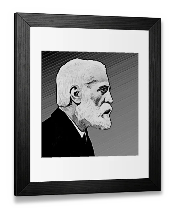 Framed Print : Portrait of Antoni Gaudi i Cornet