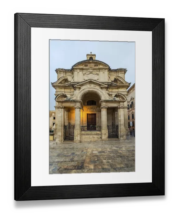Framed Print : The Church of St Catherine, Valletta