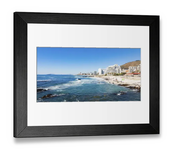 Framed Print : Cape Town, South Africa - October 13