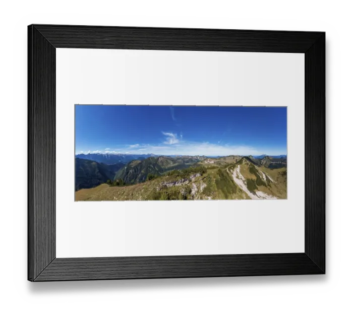 Framed Print : Drone shot, view of the summit of Egelseehorndl Framed Print : Drone shot, view of the summit of Egelseehorndl