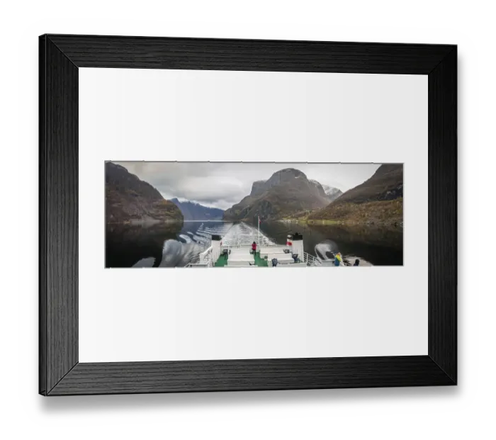 Framed Print : Bergen, Norway - October 2017 Framed Print : Bergen, Norway - October 2017