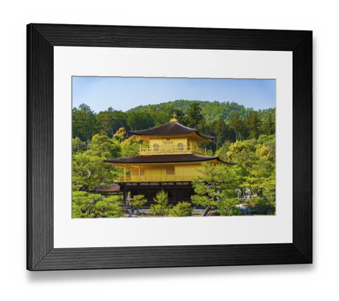 Framed Print : Kinkakuji, Temple of the Golden Pavilion Framed Print : Kinkakuji, Temple of the Golden Pavilion