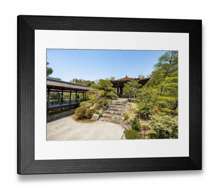Framed Print : Northern Garden, Kitaniwa or Hokutei Garden Framed Print : Northern Garden, Kitaniwa or Hokutei Garden
