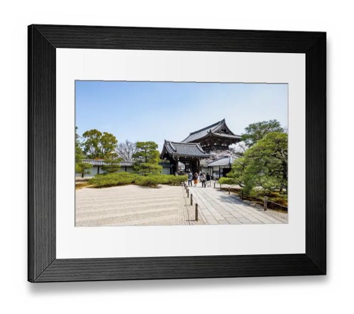 Framed Print : Rock garden, Zen garden at the entrance to the Goths Framed Print : Rock garden, Zen garden at the entrance to the Goths