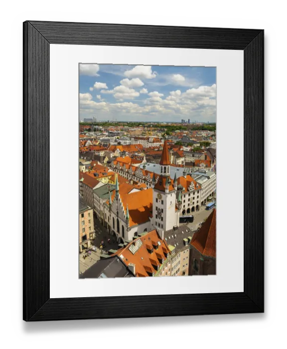 Framed Print : Old Town Hall on Sunny Summer Day Framed Print : Old Town Hall on Sunny Summer Day