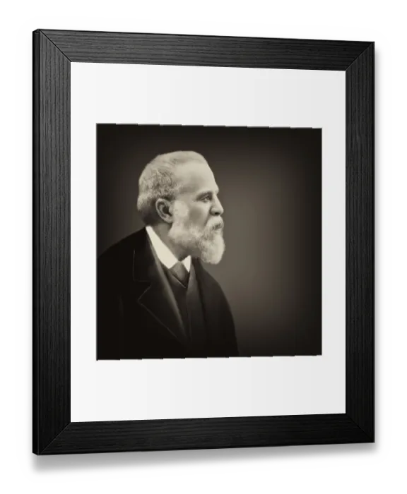 Framed Print : Portrait of Antoni Gaudi i Cornet