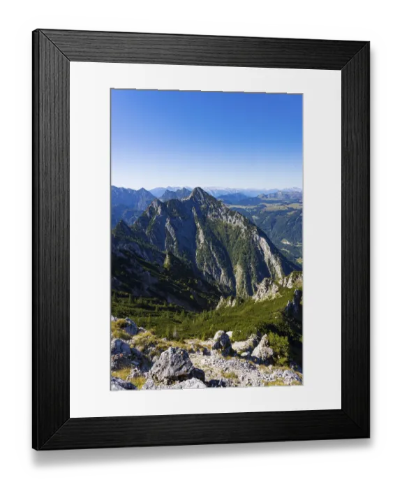 Framed Print : View from Rettenkogel to Rinnkogel