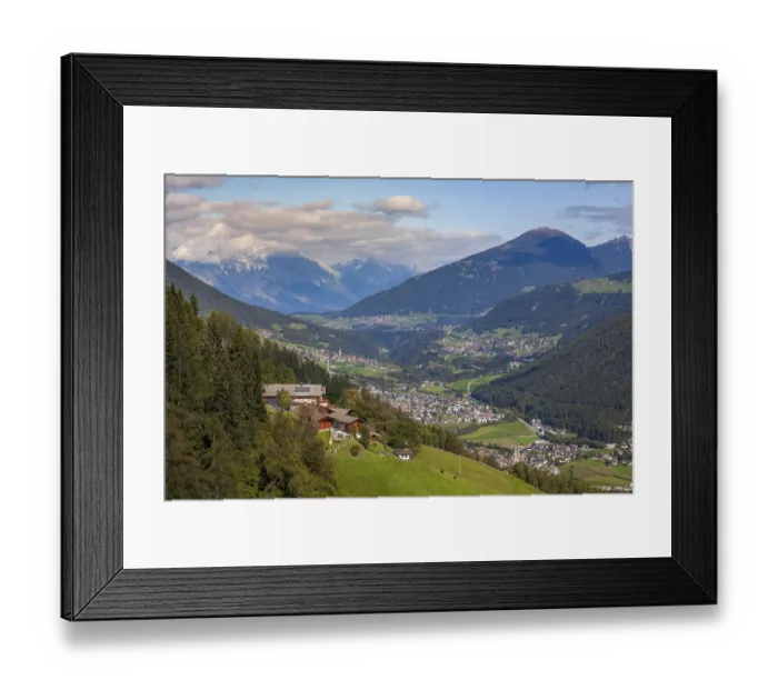 Framed Print : Alm with view of the Karwendel North Range Framed Print : Alm with view of the Karwendel North Range