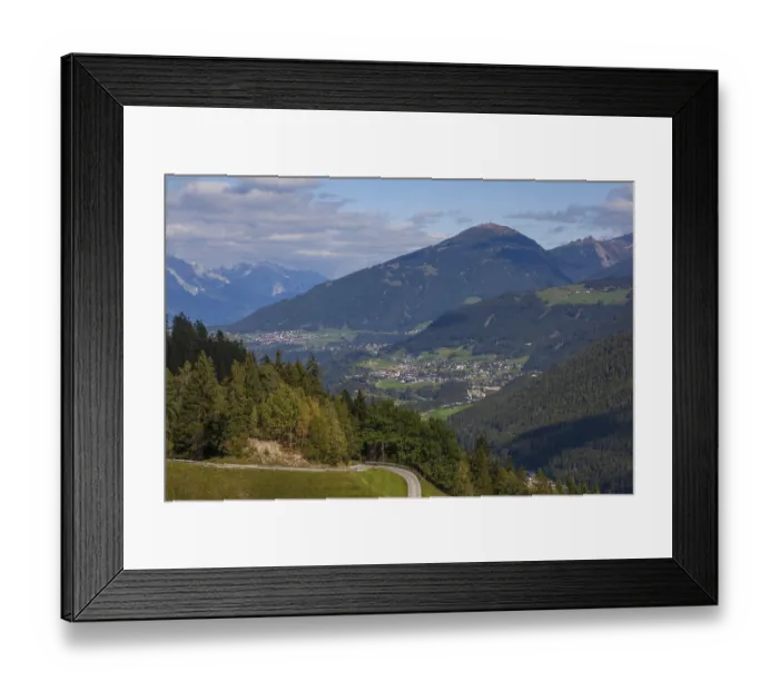 Framed Print : View of the Karwendel North Range Framed Print : View of the Karwendel North Range