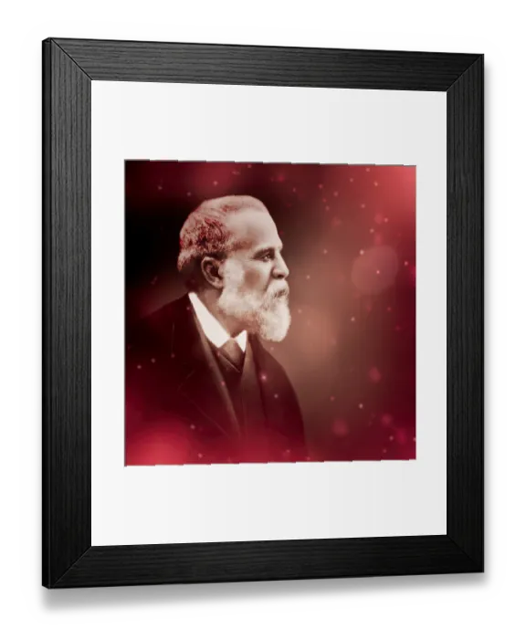 Framed Print : Portrait of Antoni Gaudi i Cornet Framed Print : Portrait of Antoni Gaudi i Cornet