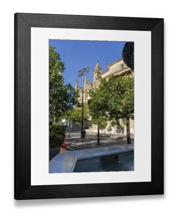 Framed Print : An impressive 15th century Gothic church Framed Print : An impressive 15th century Gothic church