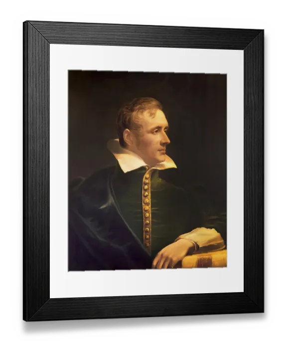 Framed Print : Sir Thomas Stamford Bingley Raffles