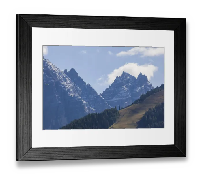 Framed Print : Mountains in autumn, Neustift im Stubai Valley Framed Print : Mountains in autumn, Neustift im Stubai Valley