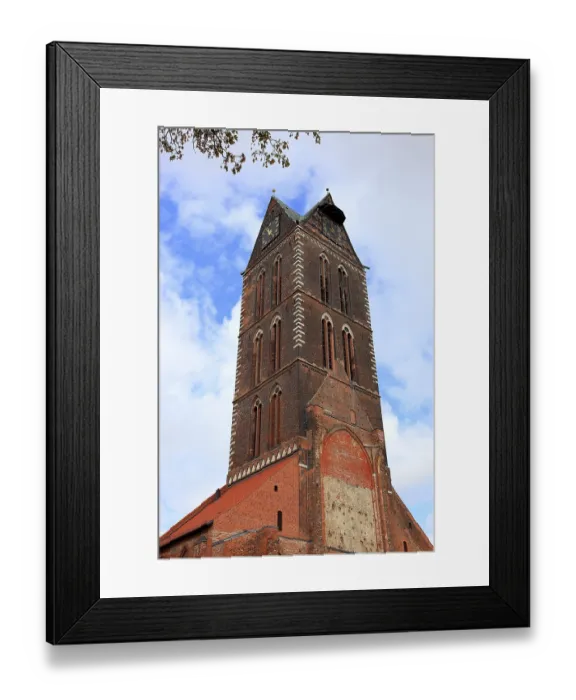 Framed Print : St. Mary's Church, also St Framed Print : St. Mary's Church, also St