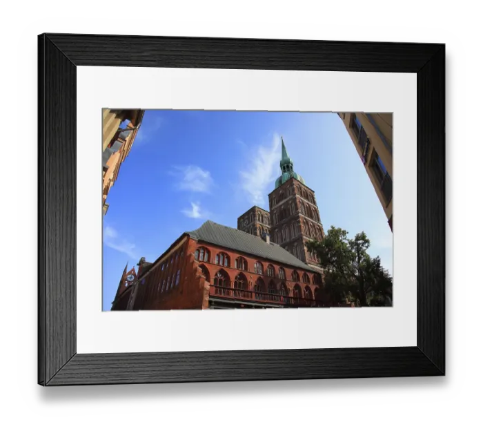Framed Print : St. Nicholas Church, also St. Nicholas Church Framed Print : St. Nicholas Church, also St. Nicholas Church